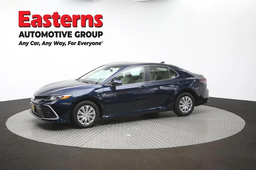 Used 2021 Blue Toyota LE image 56