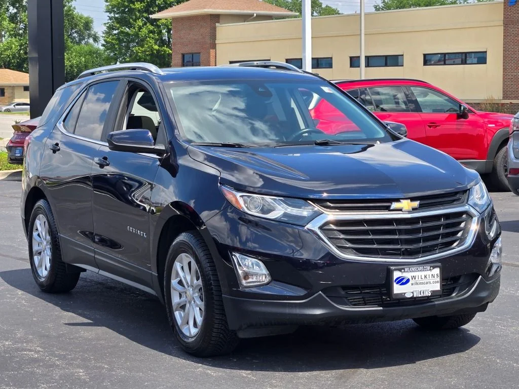 Used 2021 Blue Chevrolet LT image 4