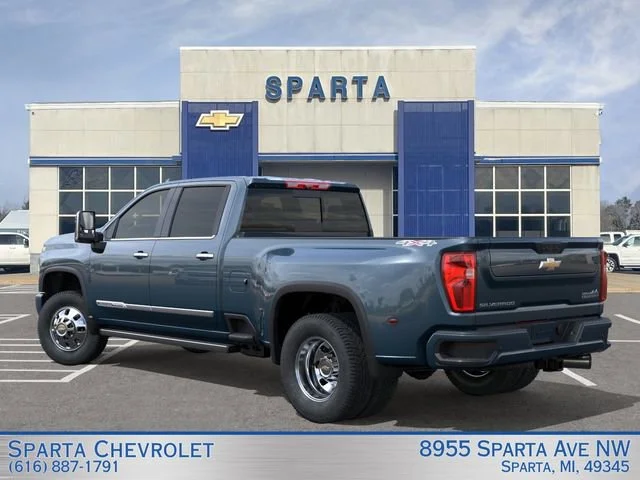 New 2026 Lakeshore Blue Metallic Chevrolet High Country DRW image 3