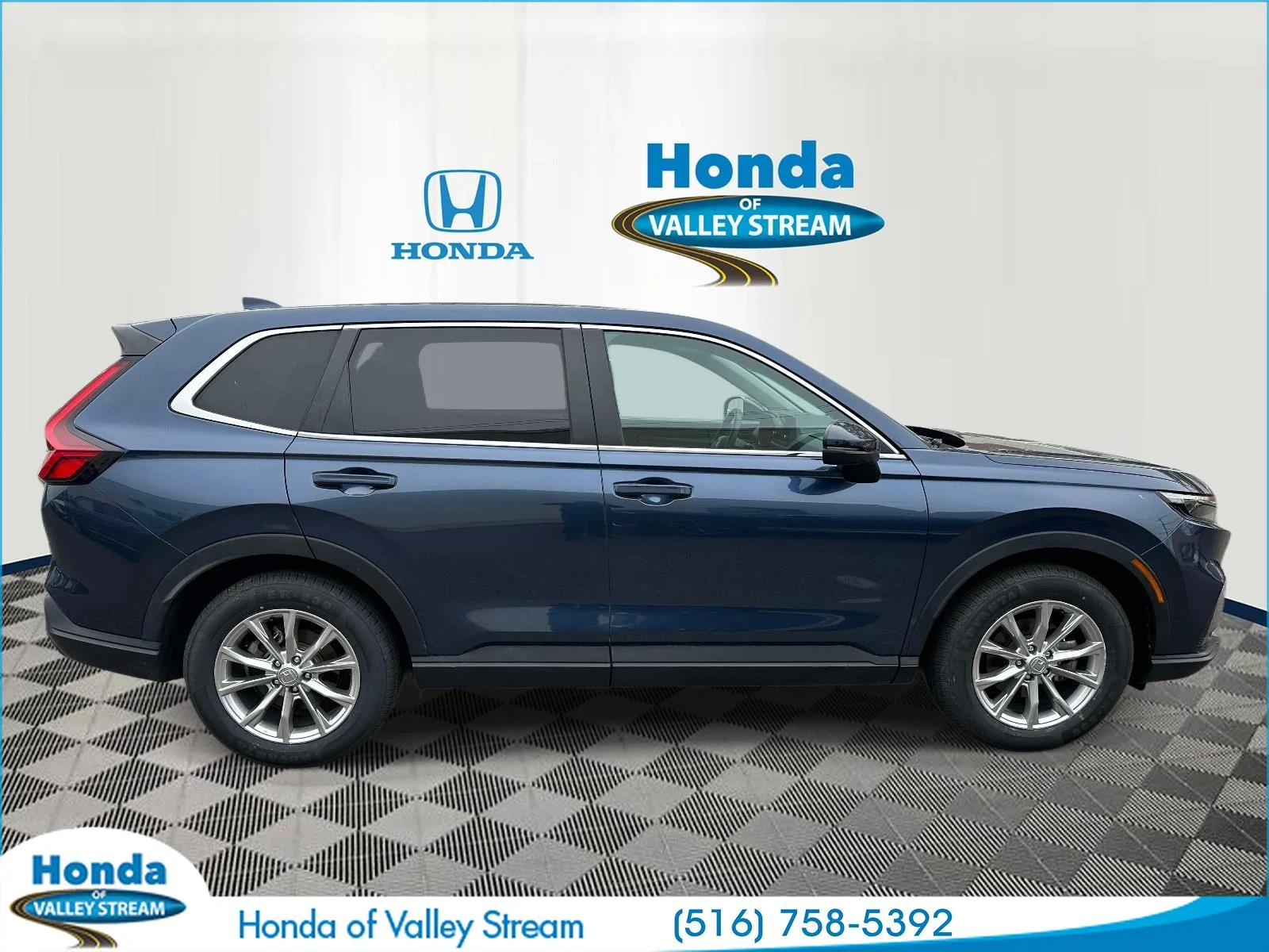 Certified Used 2023 Blue Honda EX image 4
