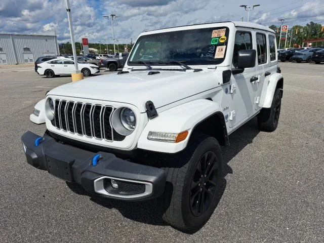 Used 2024 White Jeep Sahara 4xe image 2