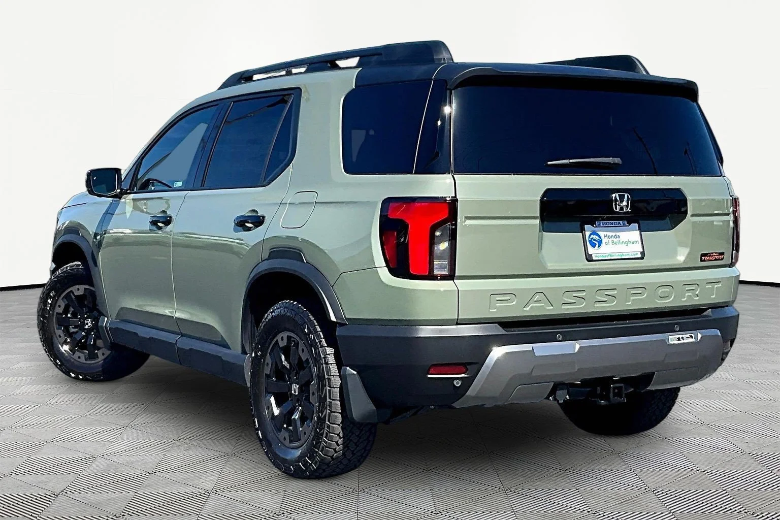 New 2026 Ash Green Metallic Honda TrailSport Elite image 3