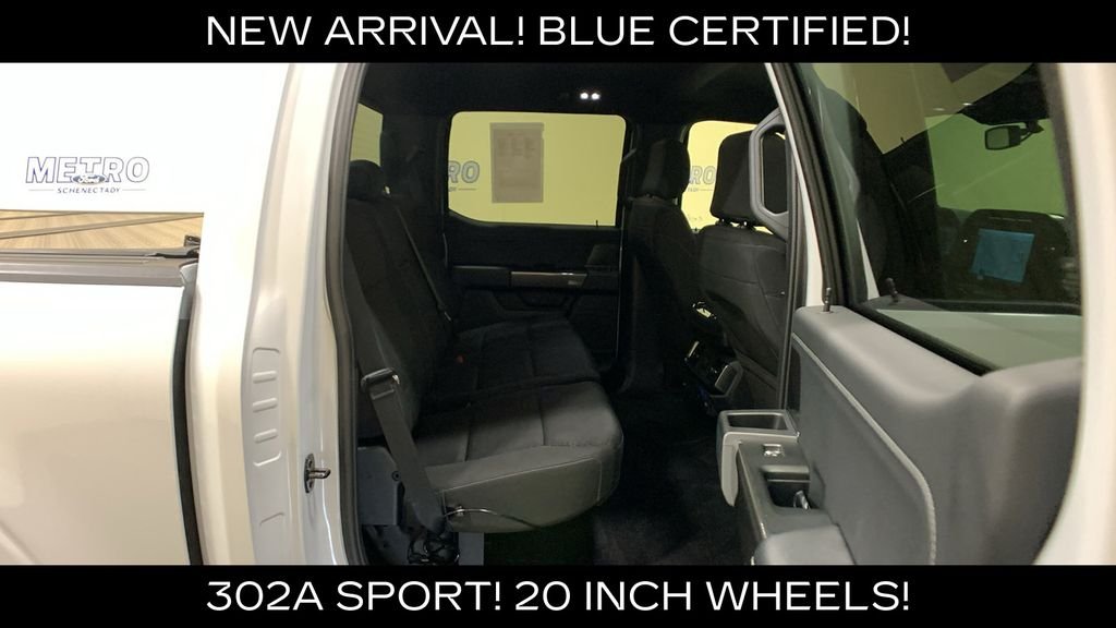Certified Used 2022 White Metallic Ford XLT image 15