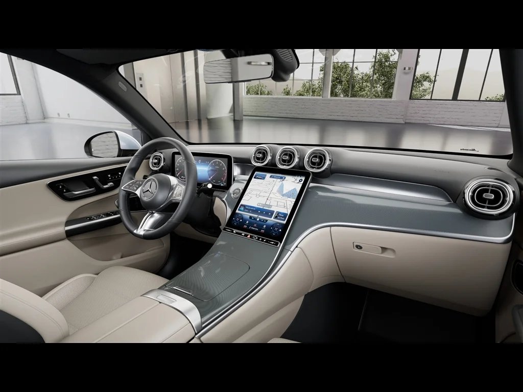 New 2026 MANUFAKTUR Moonlight White Metallic Mercedes-Benz GLC 300 image 41