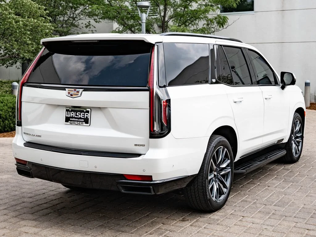 Used 2023 Crystal White Tricoat Cadillac Sport image 10