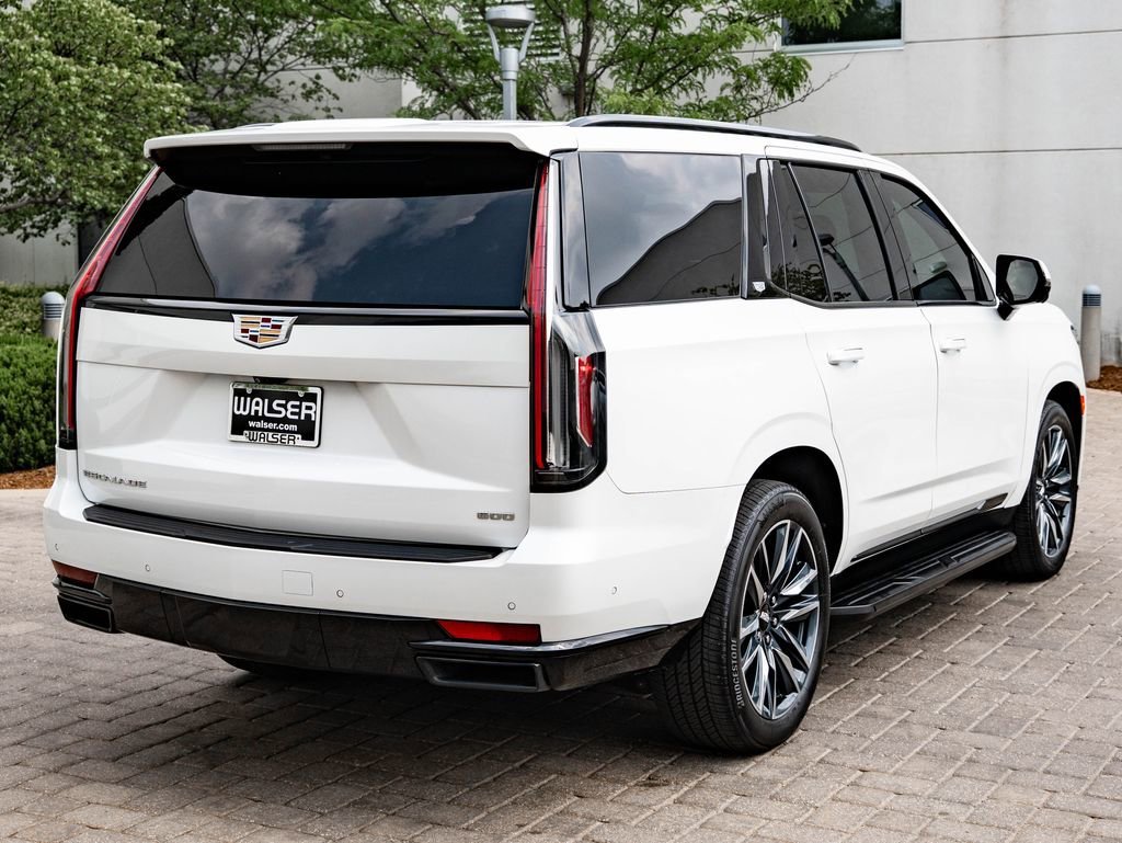 Used 2023 Crystal White Tricoat Cadillac Sport image 10