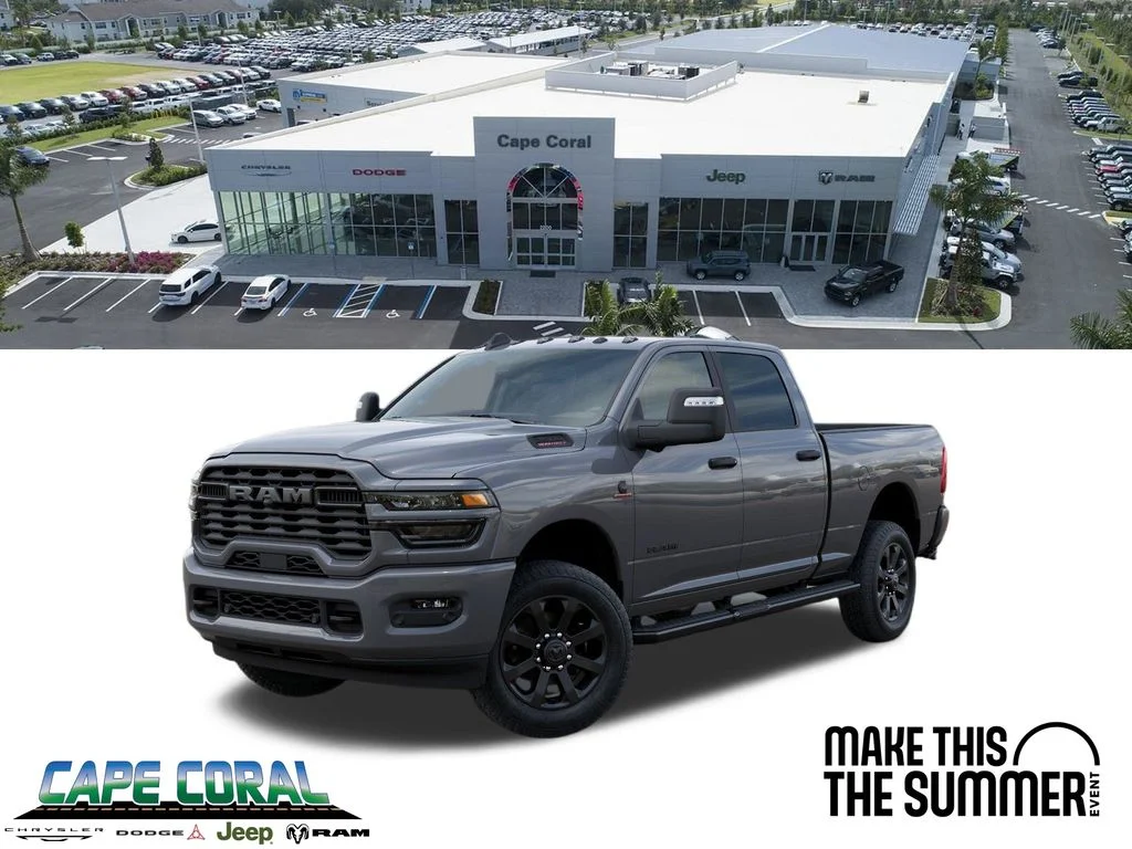 New 2026 Ceramic Gray Clear-Coat Exterior Paint RAM Big Horn image 1