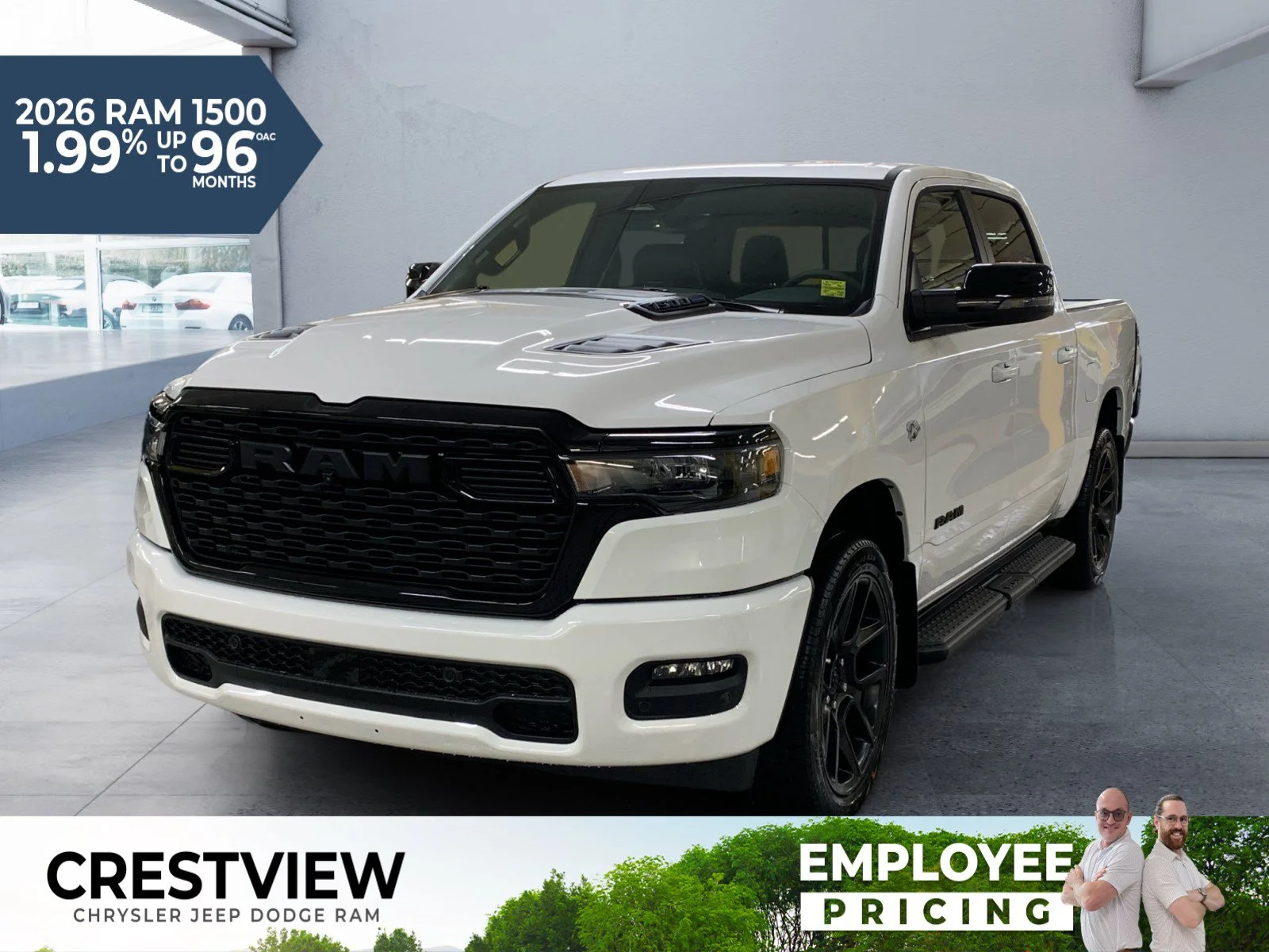 New 2026 Bright White Ram Sport image 1