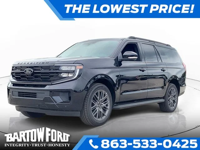 New 2026 Black Metallic Ford Platinum image 1
