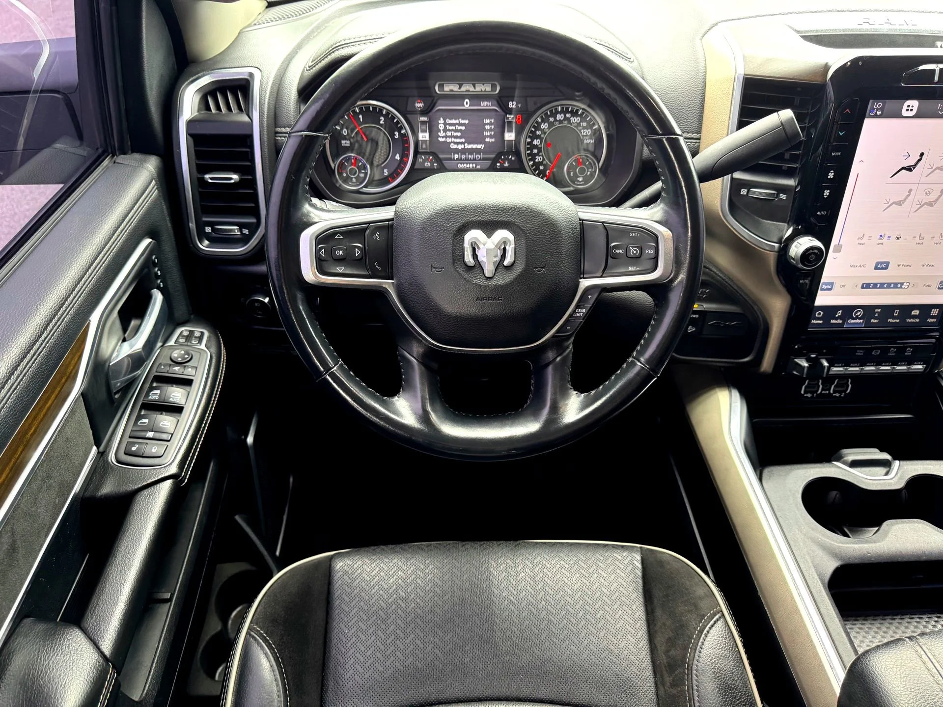 Used 2023 Bright White Clearcoat Ram Laramie image 21