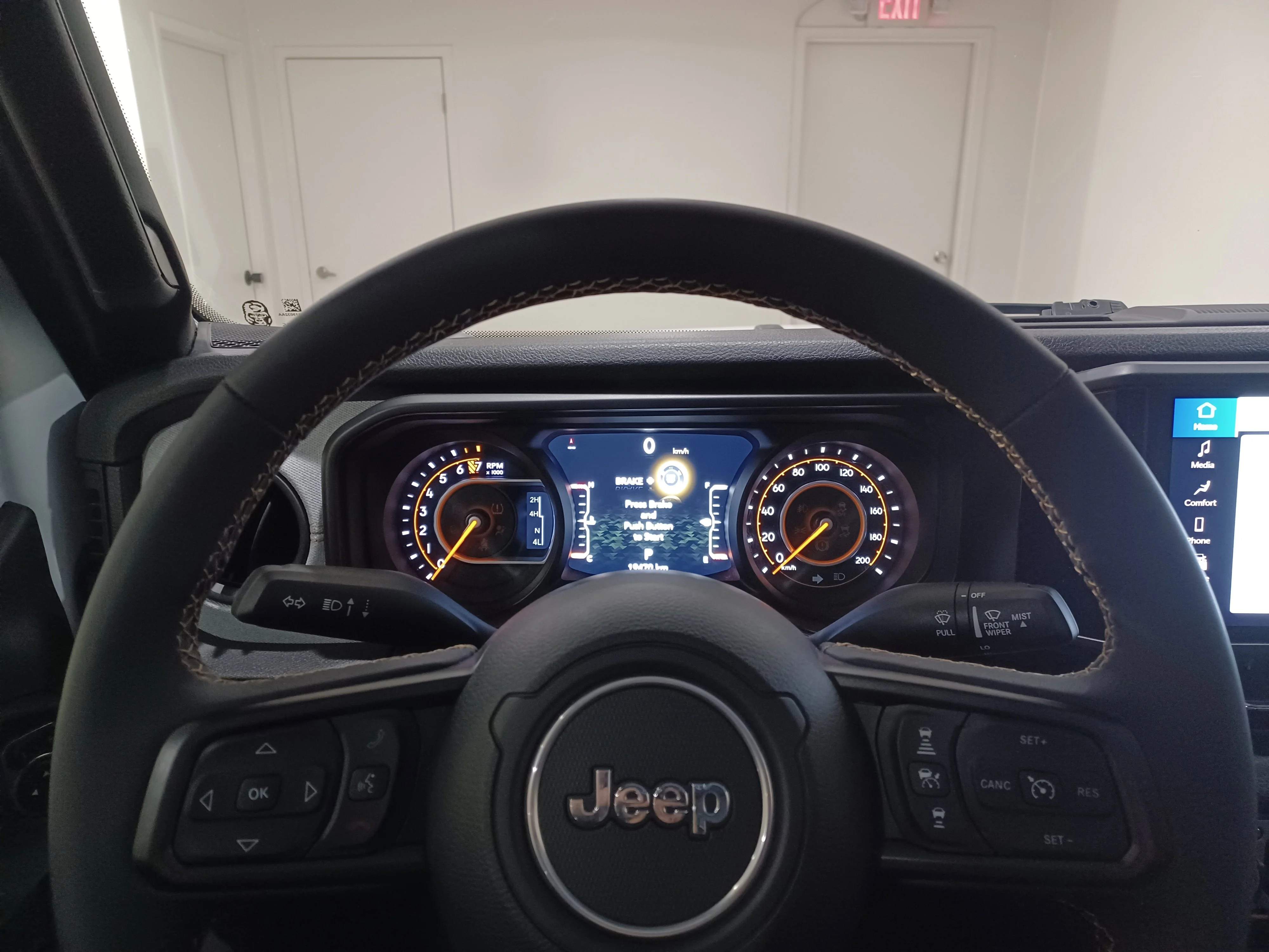 Certified Used 2024 White Jeep Sport 4x4 Nighthawk*Adaptive Cruise | Remote Start | Htd Seats | Htd Wheel image 13