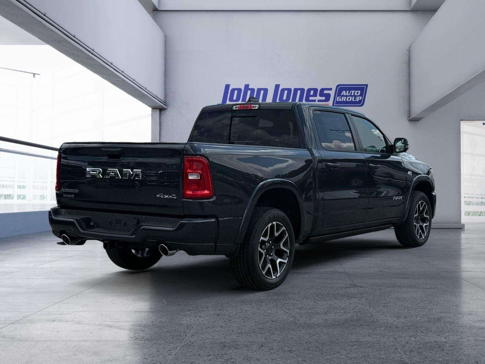New 2026 Forged Blue Metallic Exterior Paint RAM Laramie image 5