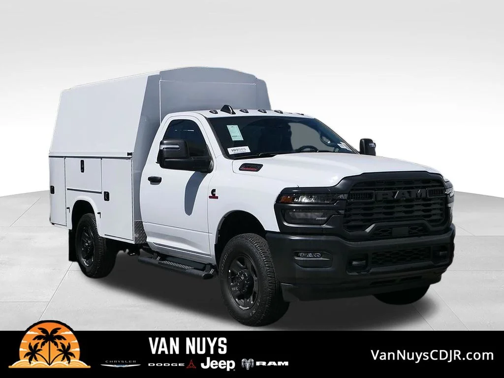New 2026 Bright White Clearcoat RAM Tradesman image 1