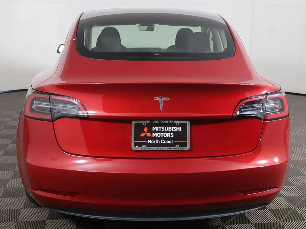 Used 2023 Red Tesla Base image 12