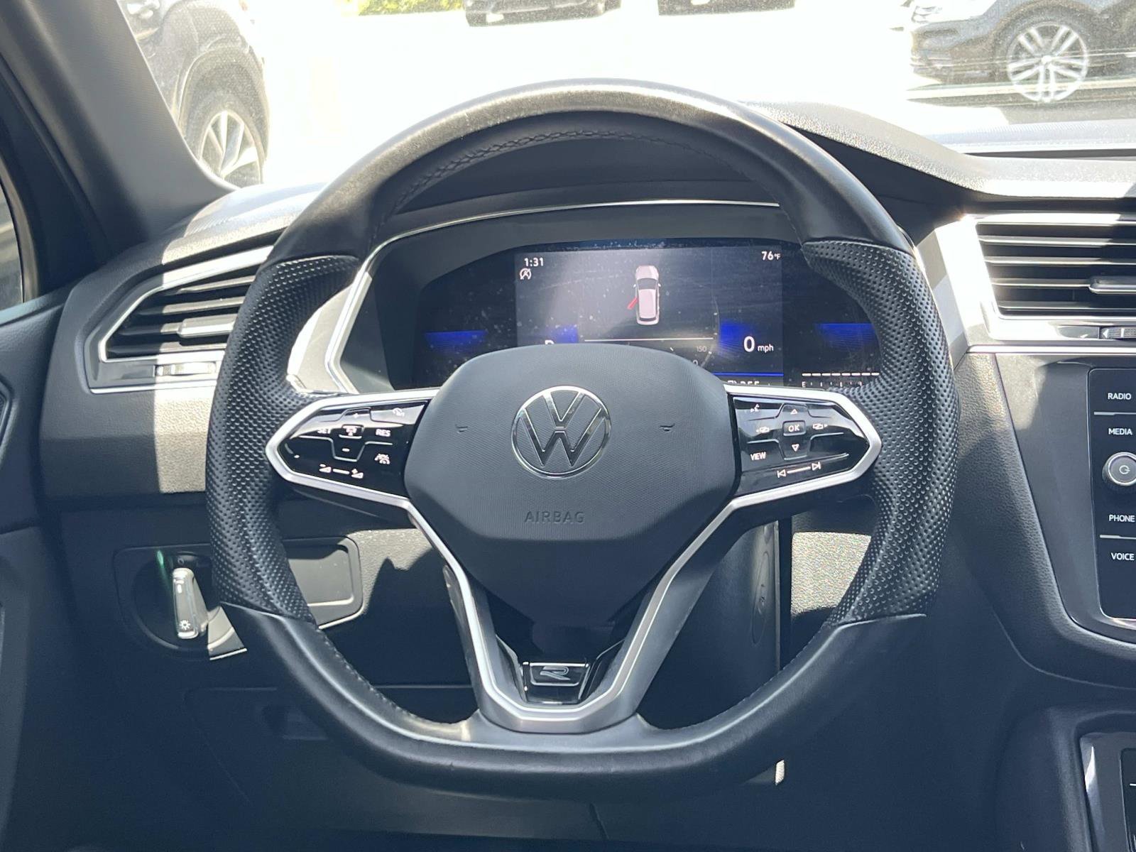 Certified Used 2023 Platinum Gray Metallic Volkswagen SE R-Line Black image 8