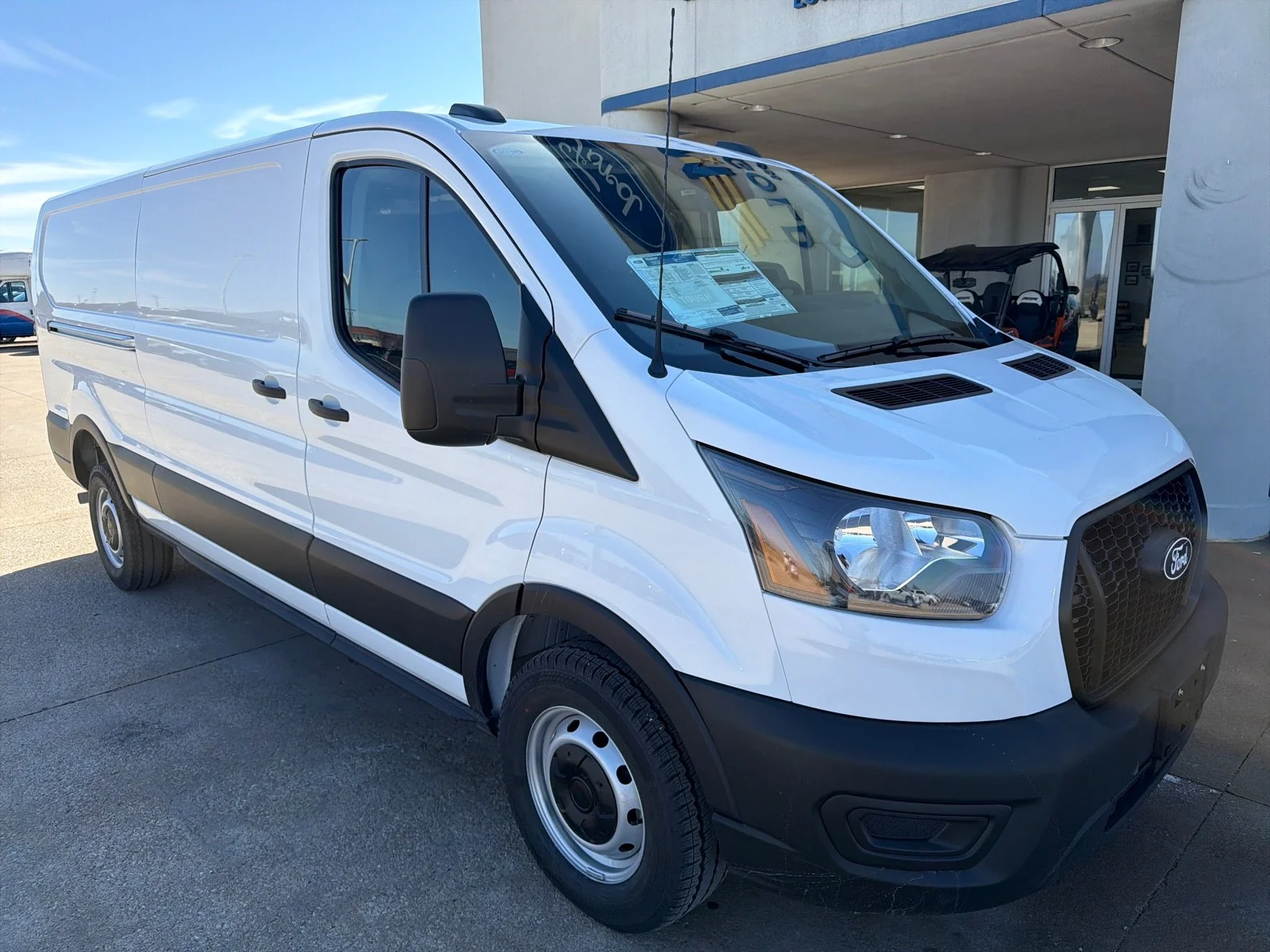 New 2026 Oxford White Ford Cargo Van image 3