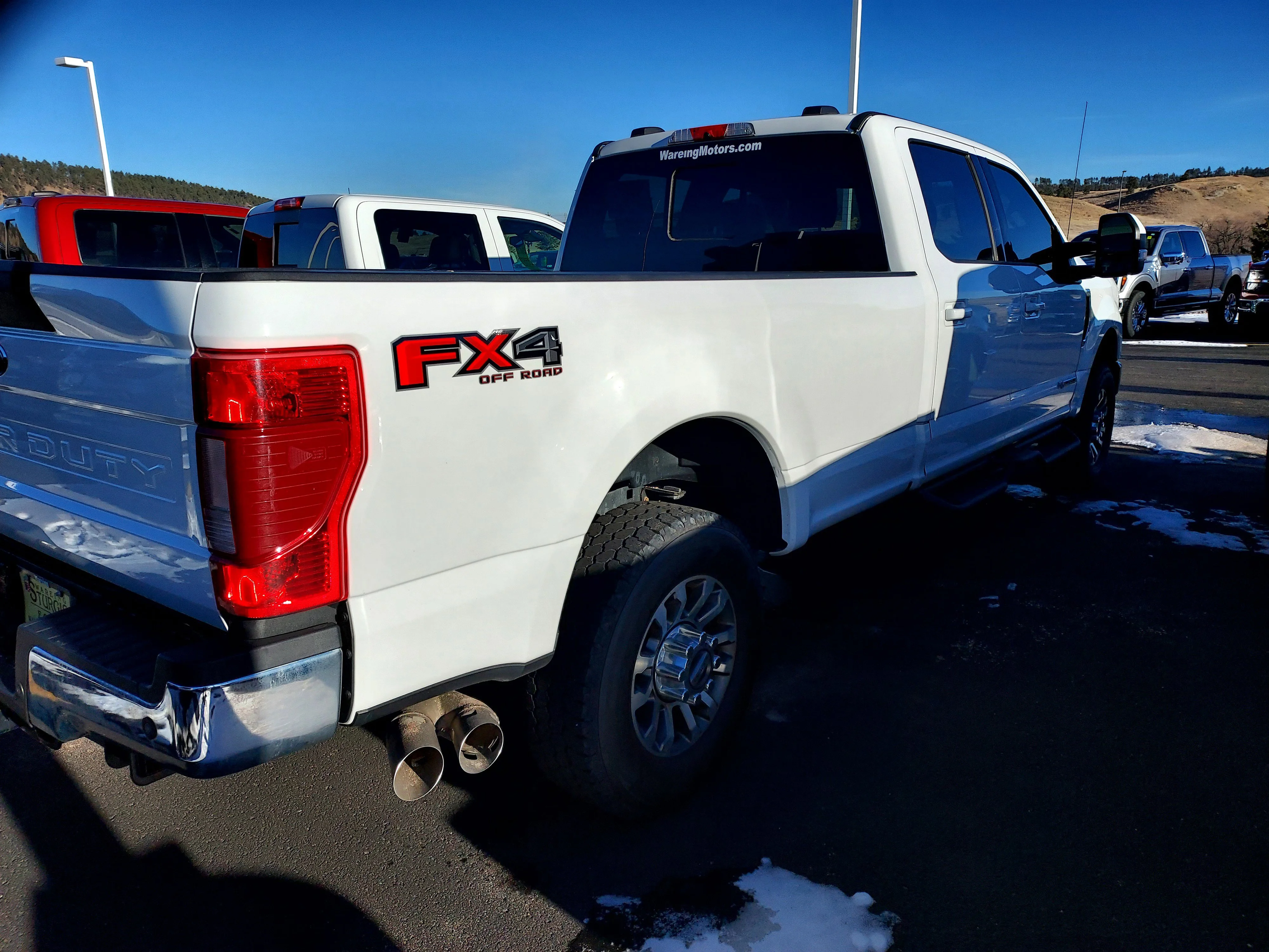 Used 2020 White Ford LARIAT image 8