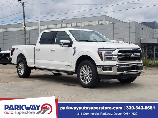 New 2026 Star White Metallic Tri-Coat Ford Lariat® image 1