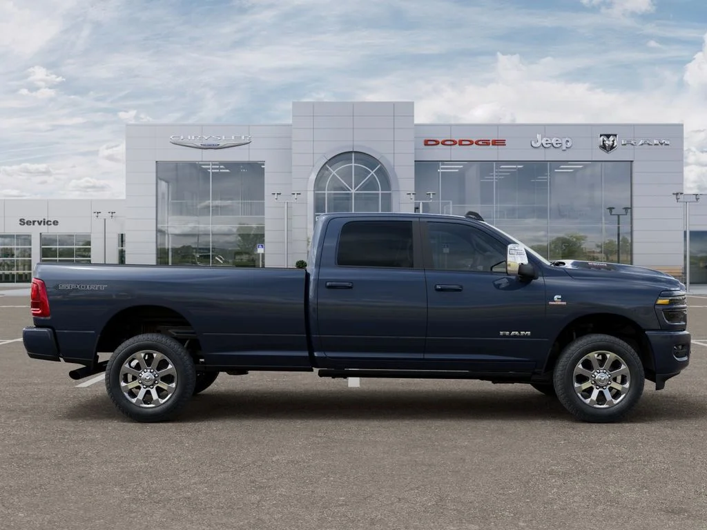 New 2026 Forged Blue Metallic Exterior Paint RAM Laramie image 22