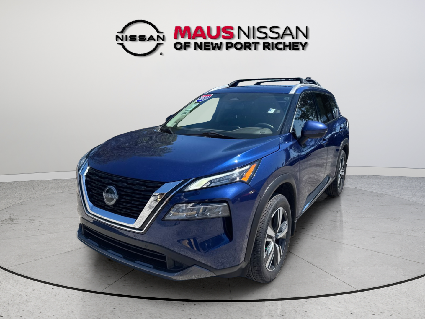 Certified Used 2023 Blue Nissan SL image 3