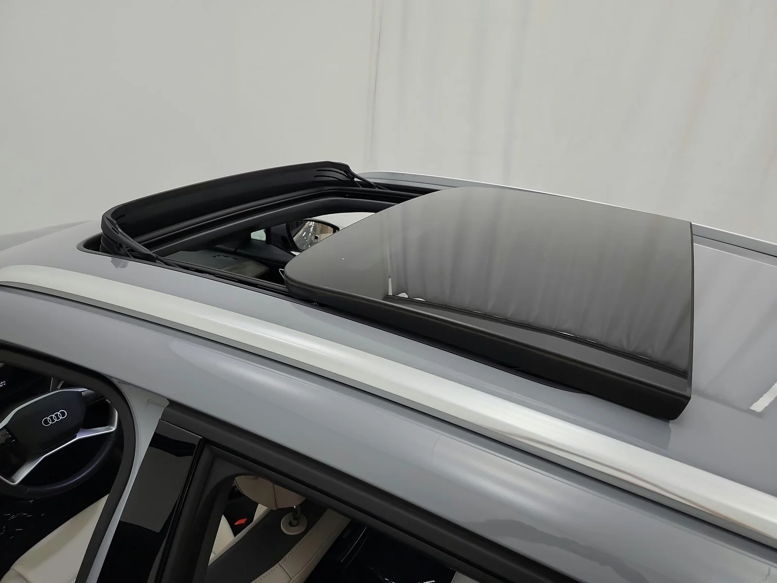 Used 2023 Pebble Gray Audi Premium Plus image 11