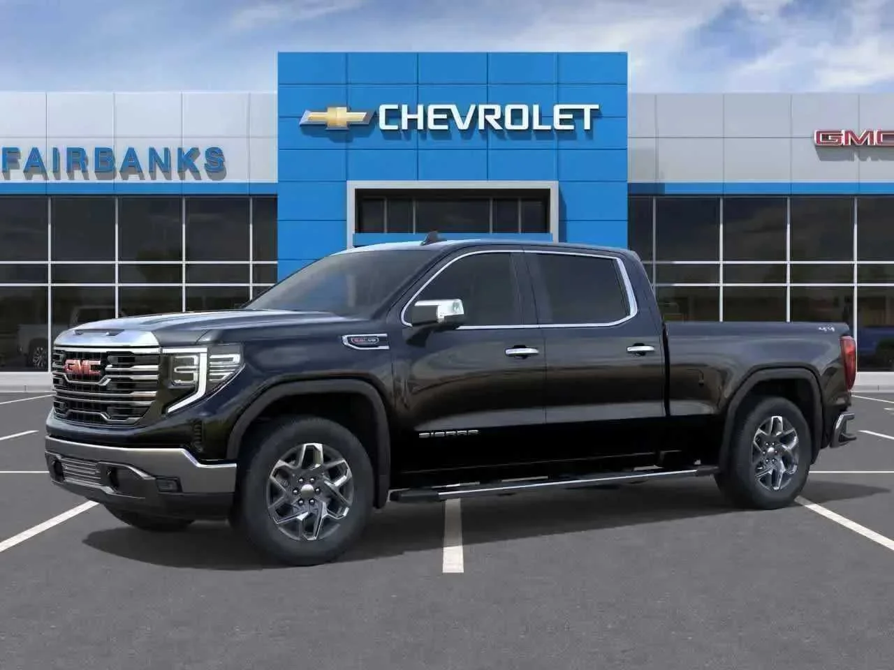 New 2026 Onyx Black GMC SLT image 2