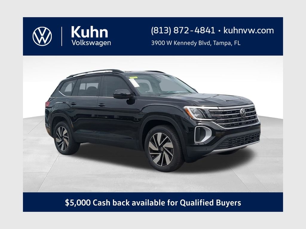 New 2026 Black Volkswagen 2.0T SE w/Technology image 1