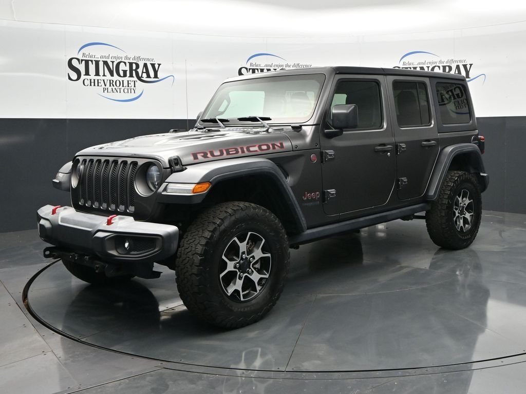 Used 2019 Gray Jeep Unlimited Rubicon image 4