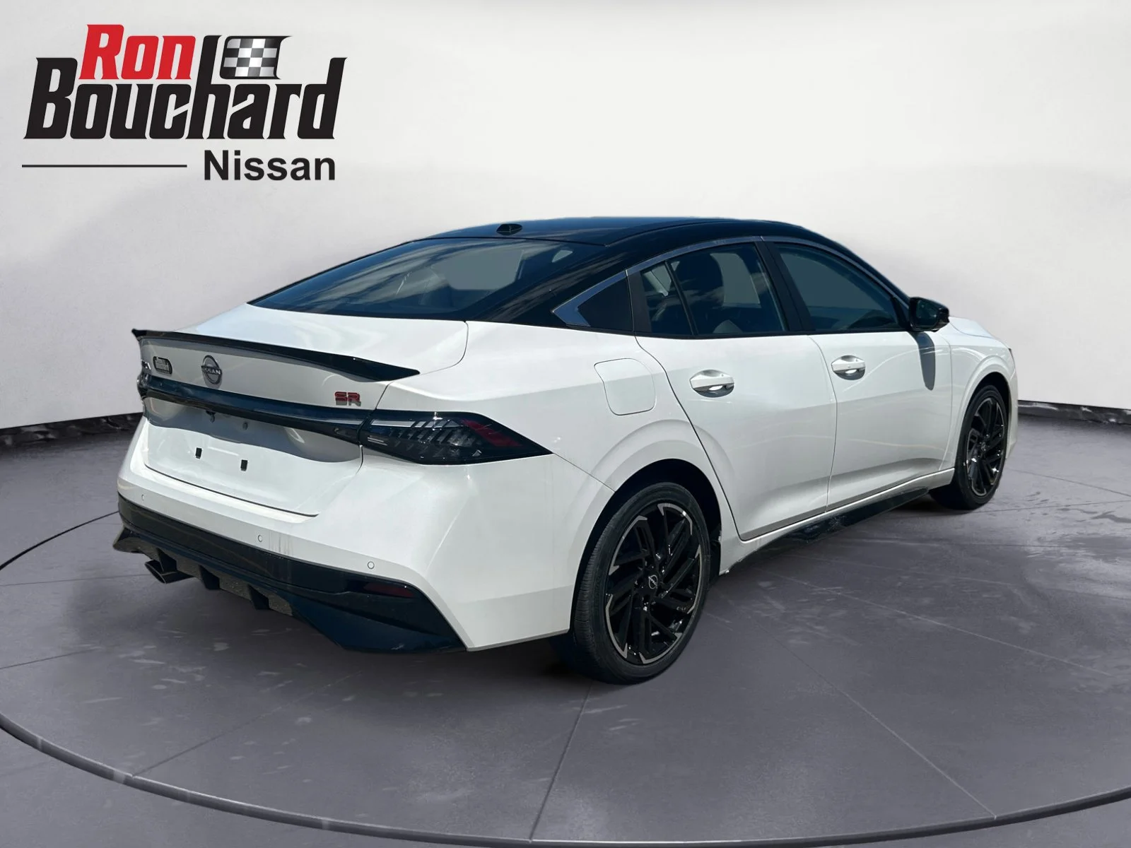 New 2026 Aspen White Tricoat/Super Black Nissan SR image 2