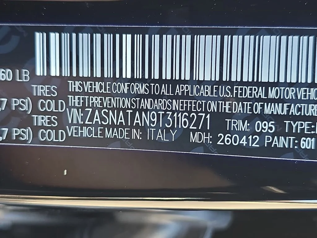 New 2026 Alfa Black Exterior Paint Alfa Romeo Base image 37