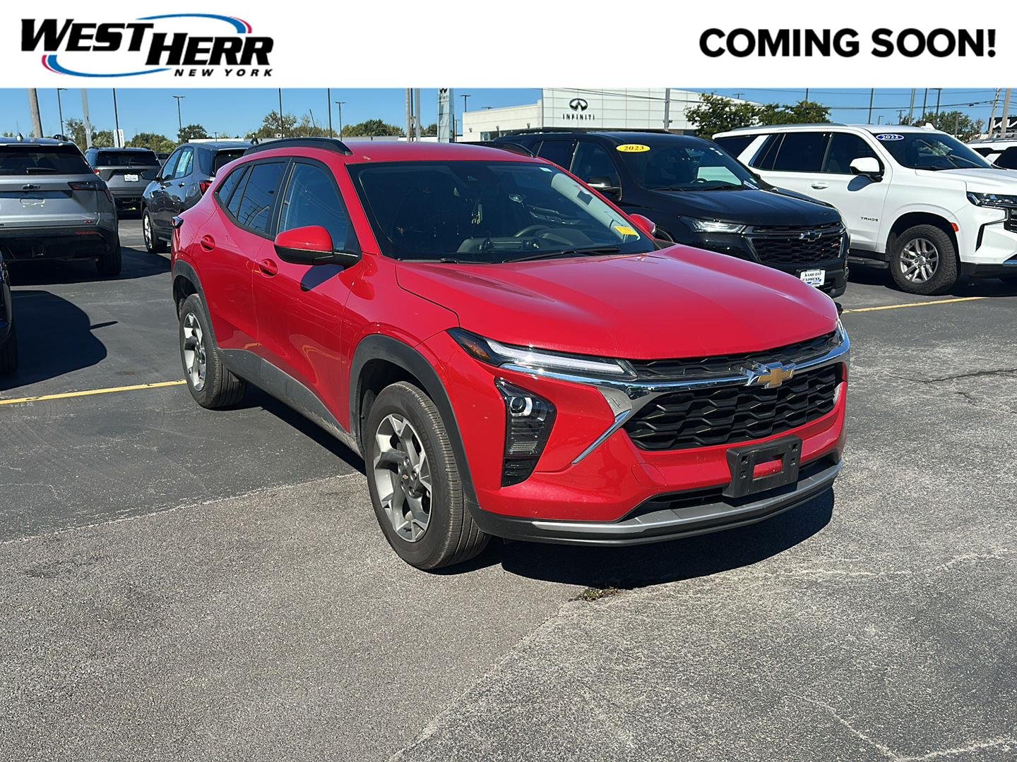 Used 2026 Apex Red Chevrolet LT image 1