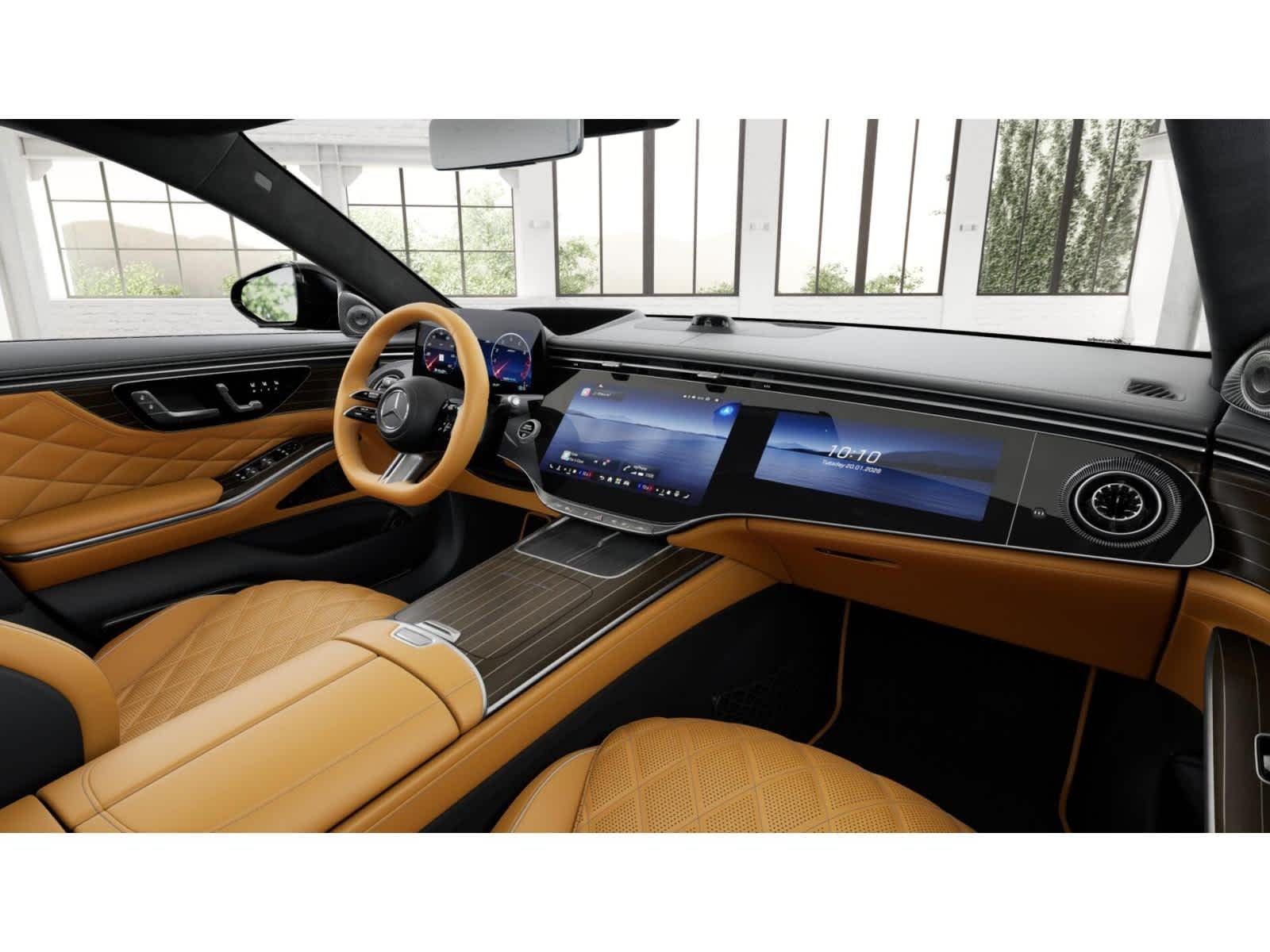 New 2027 Obsidian Black Metallic Mercedes-Benz S 580 image 6