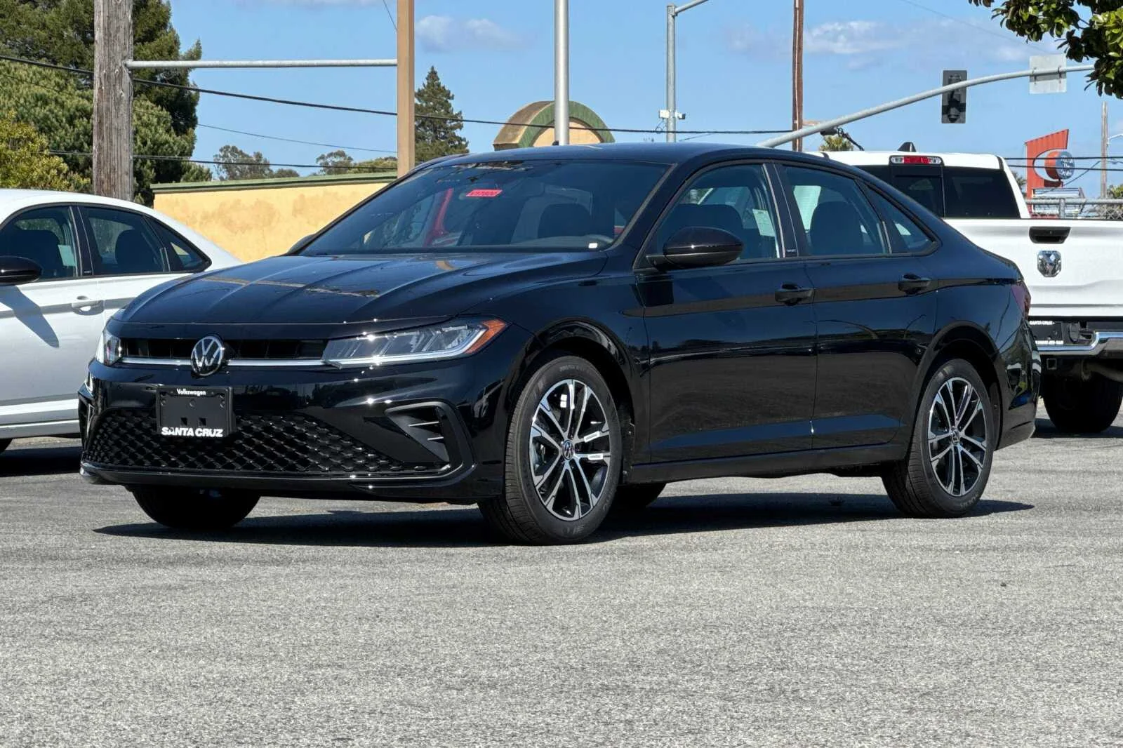 New 2026 Black Volkswagen 1.5T Sport image 8
