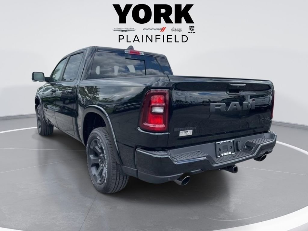 New 2026 Diamond Black Crystal Pearl-Coat Exterior Paint RAM Big Horn/Lone Star image 3