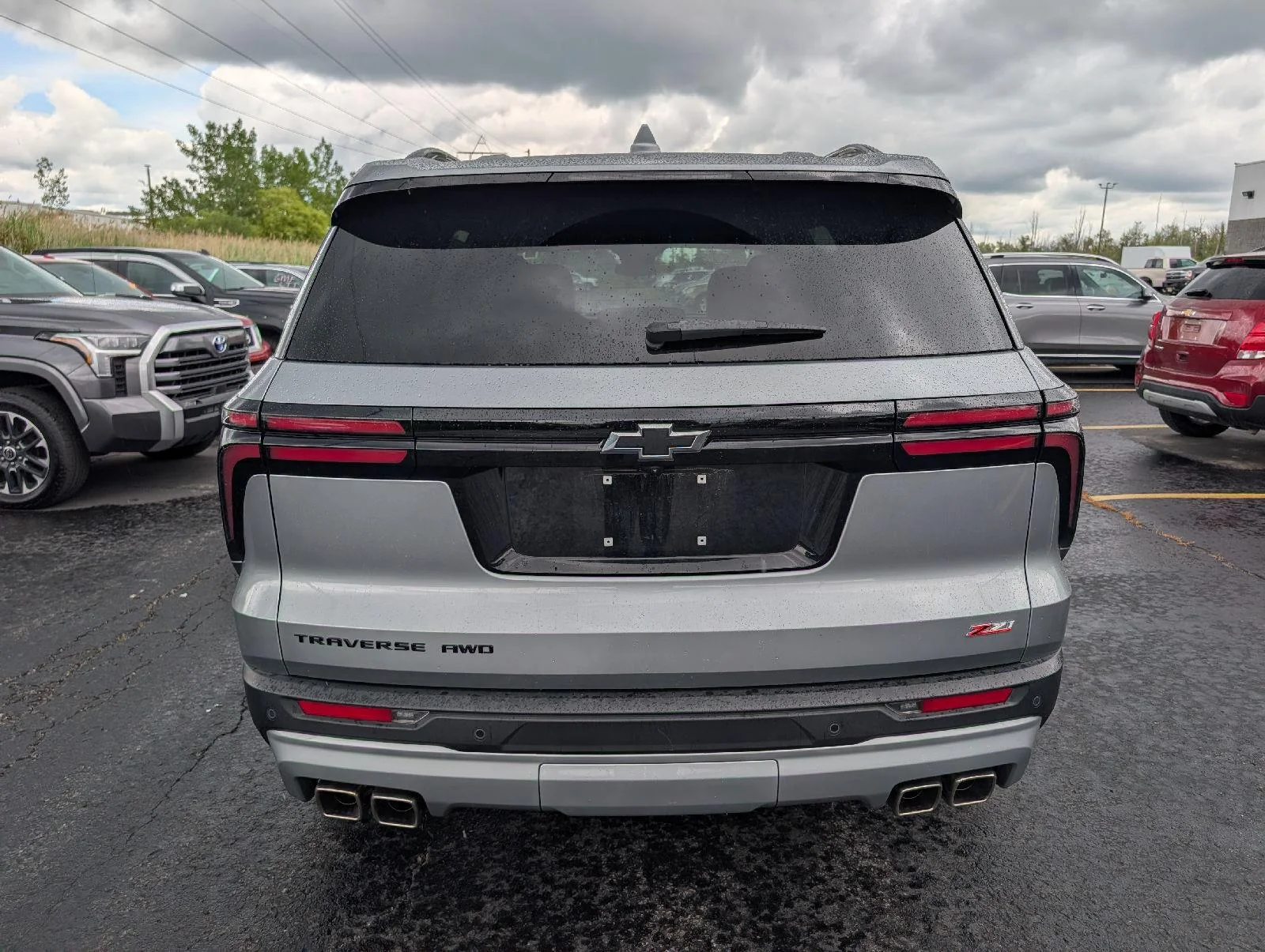 Used 2024 Sterling Gray Metallic Chevrolet AWD Z71 image 6