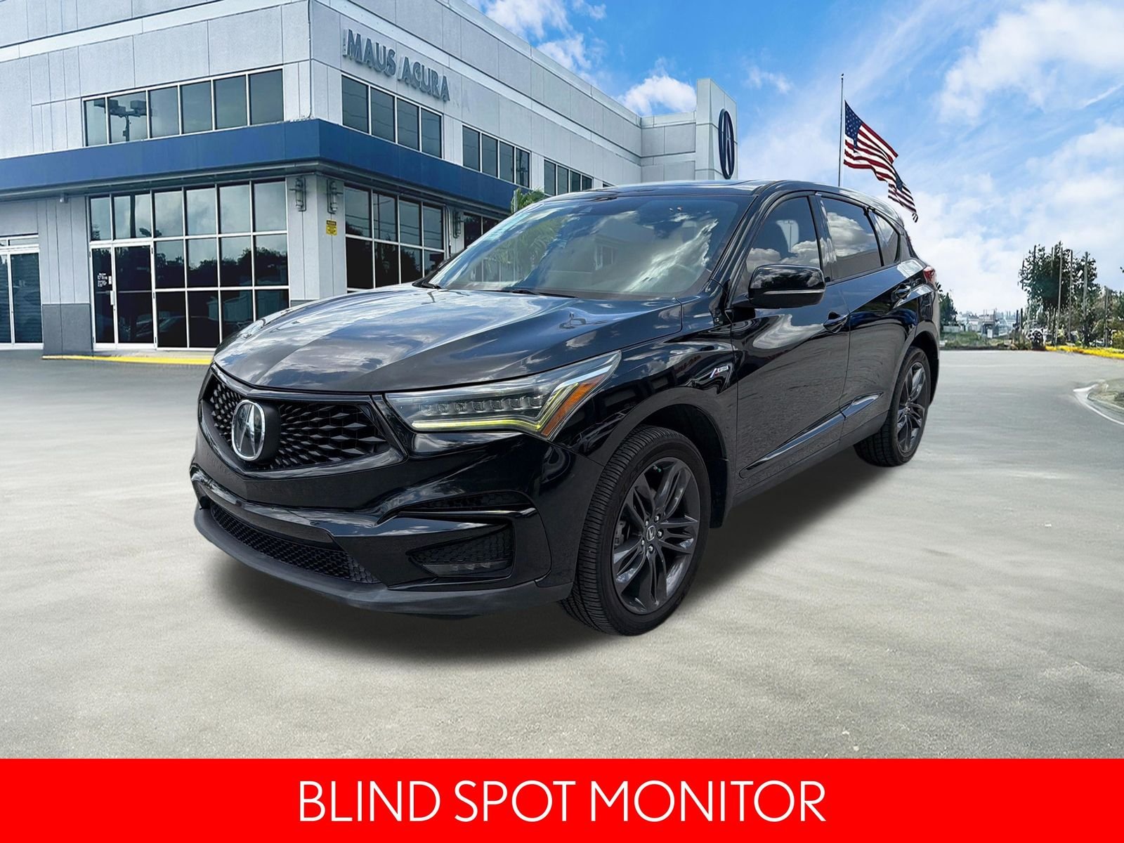 Used 2019 Majestic Black Pearl Acura A-Spec Package image 9