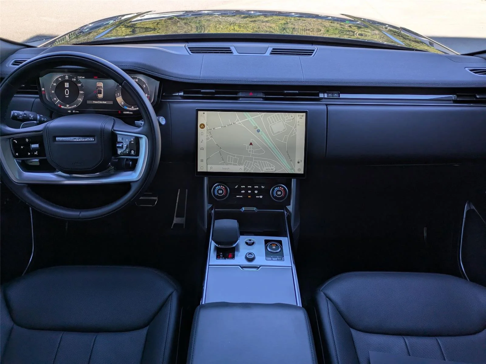 Used 2023 Santorini Black Metallic Land Rover SE image 27