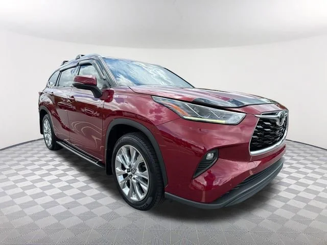 Used 2023 Red Toyota Limited image 3