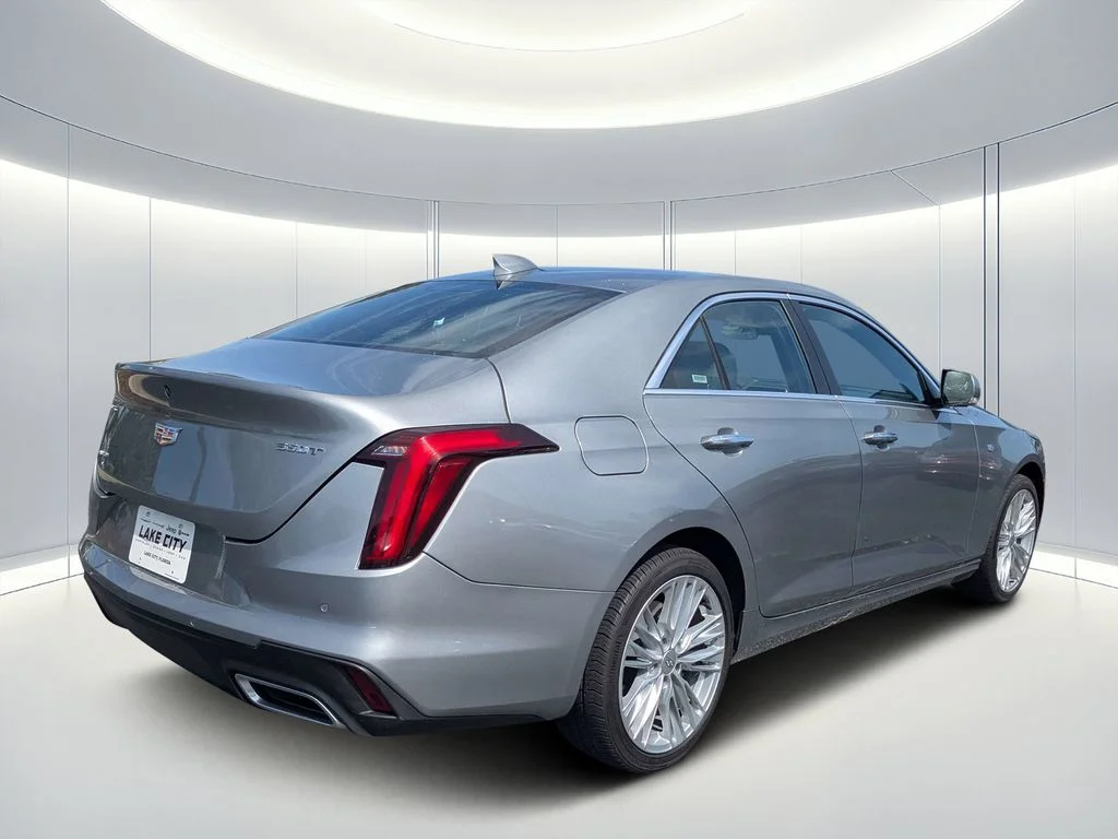 Used 2023 Silver Cadillac Premium Luxury image 4