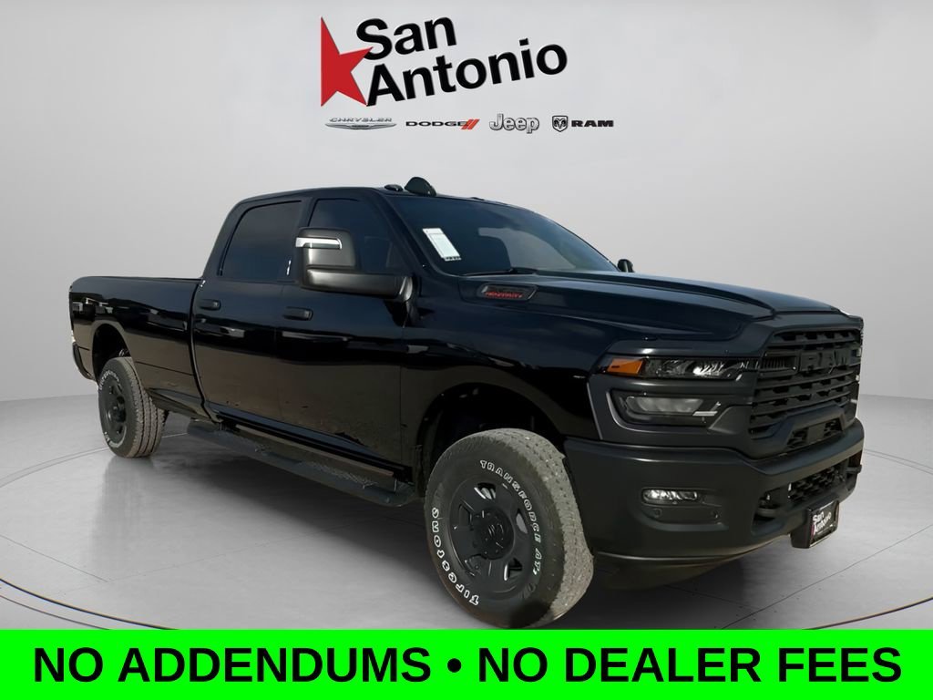New 2026 Diamond Black Crystal Pearl-Coat Exterior Paint RAM Tradesman image 1