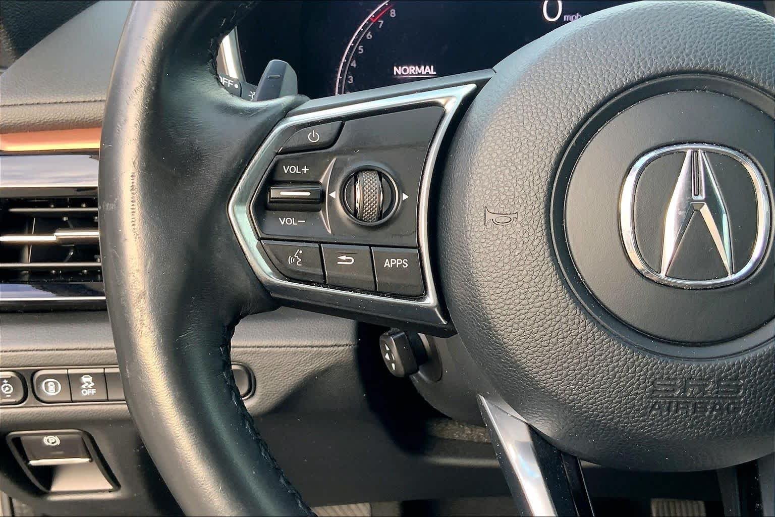 Used 2022 Liquid Carbon Metallic Acura  image 24