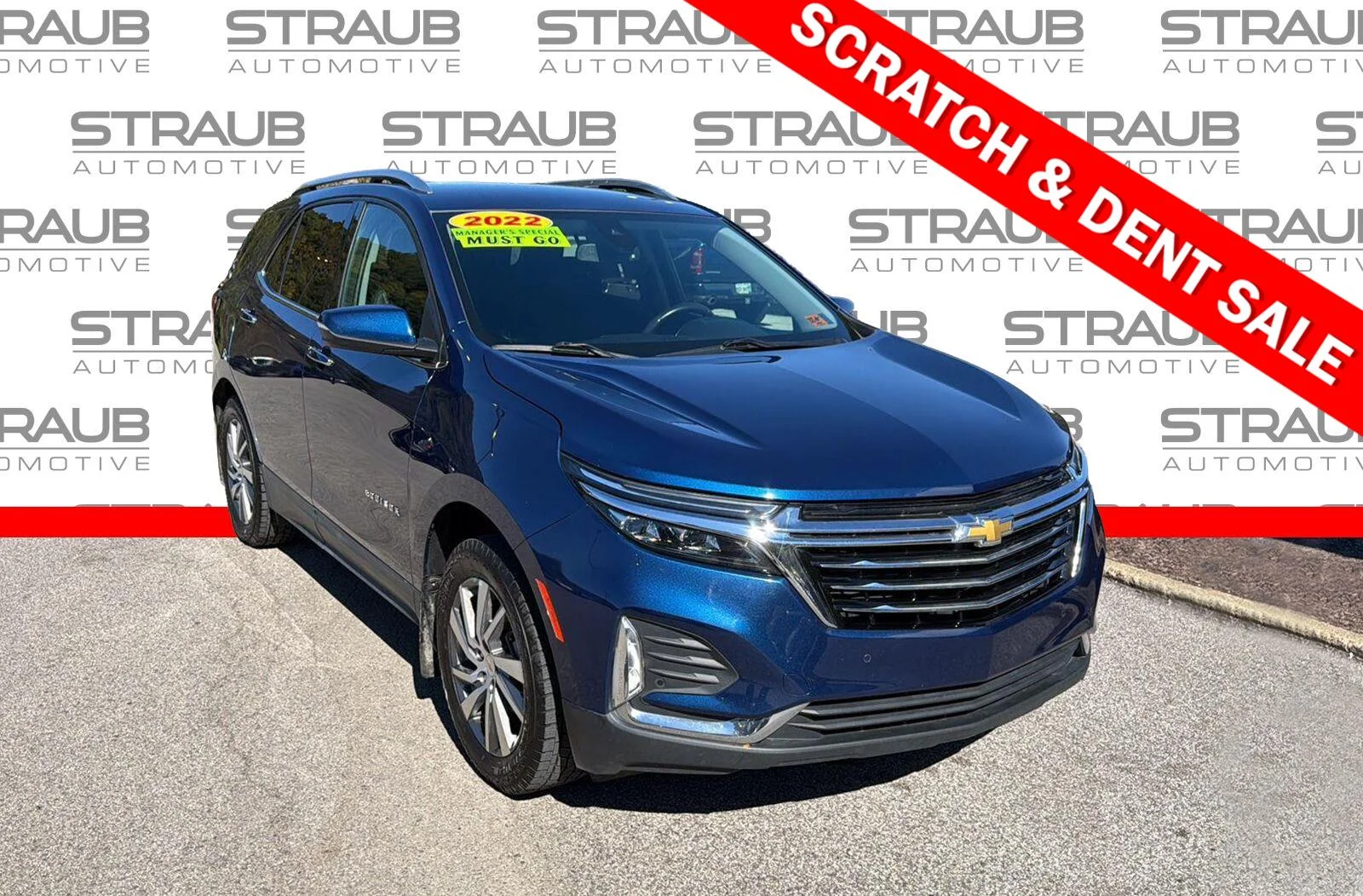 Used 2022 Blue Glow Metallic Chevrolet Premier image 1