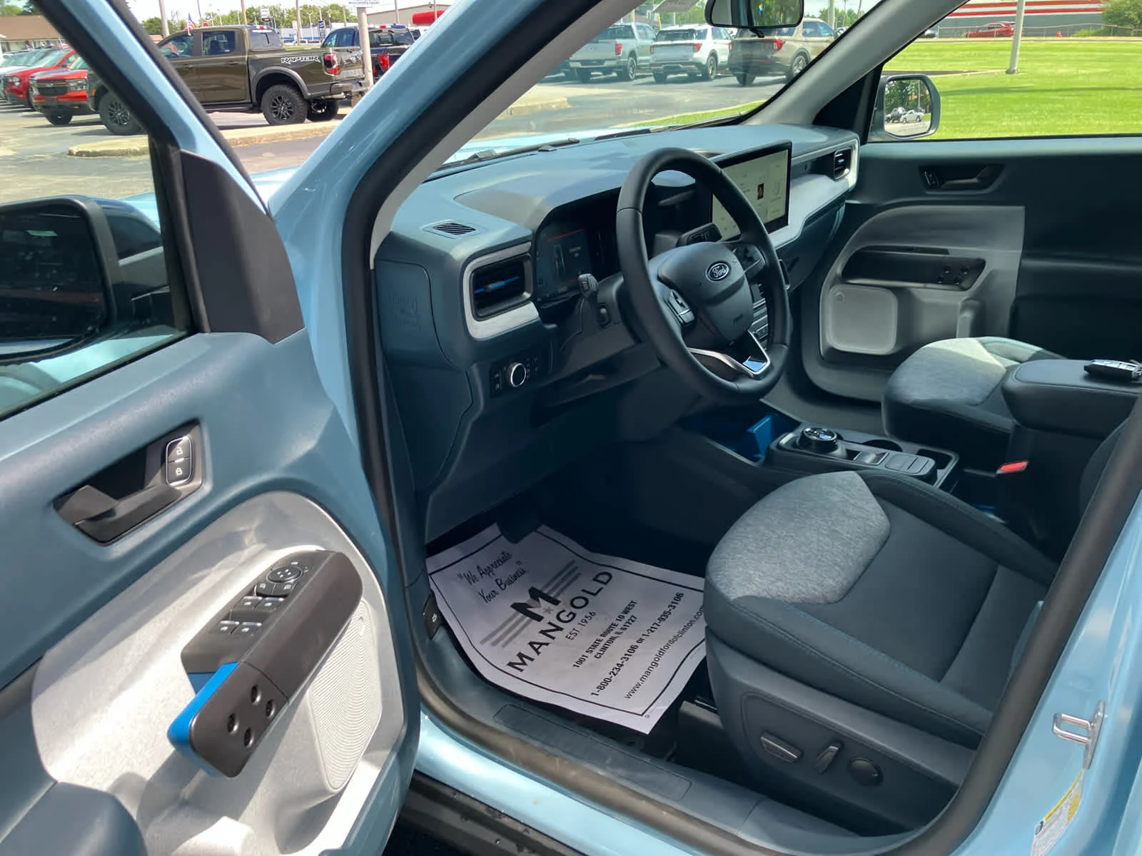 New 2026 Light Blue Ford XLT image 8