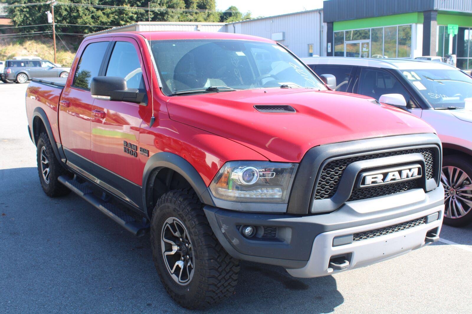 Used 2017 Flame Red Clearcoat Ram Rebel image 3