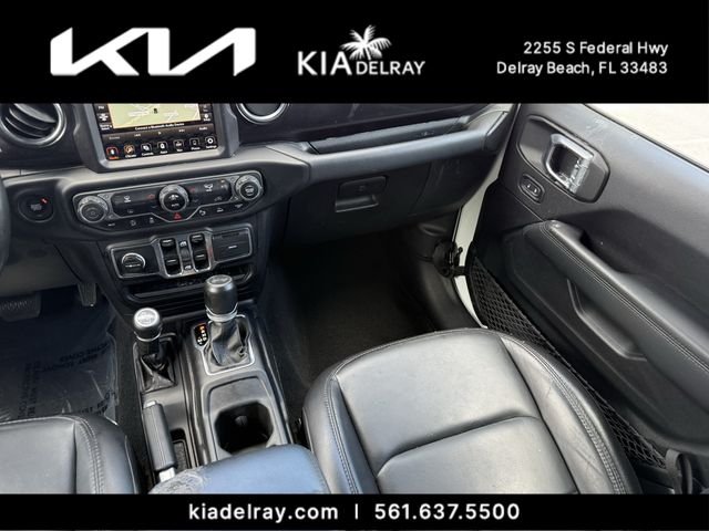 Used 2021 White Jeep Unlimited Sahara Altitude image 14