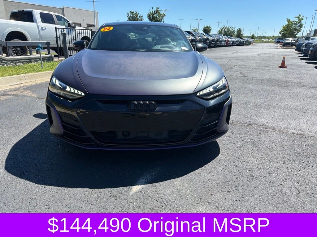 Used 2022 Audi RS e-tron GT Base with VIN WAUAHBFW1N7903452 for sale in Kansas City, KS