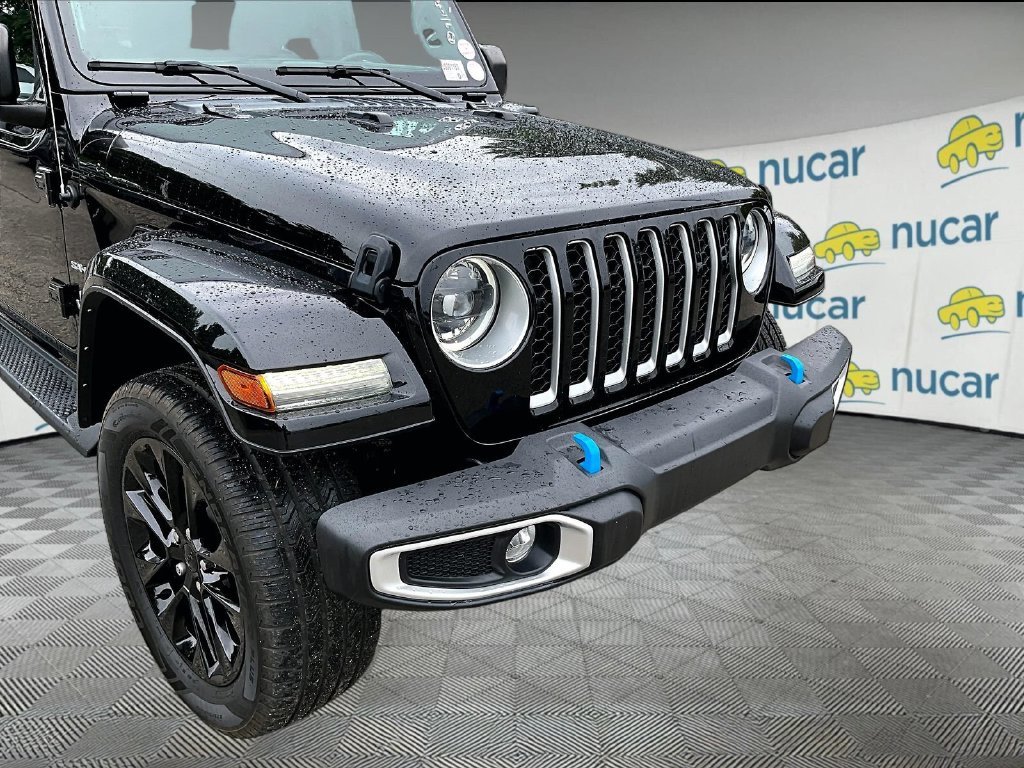 Used 2023 Black Jeep Sahara 4xe image 8
