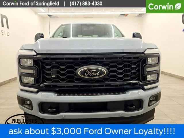 New 2026 Glacier Gray Metallic Tri-Coat Ford F-250® Lariat® image 11