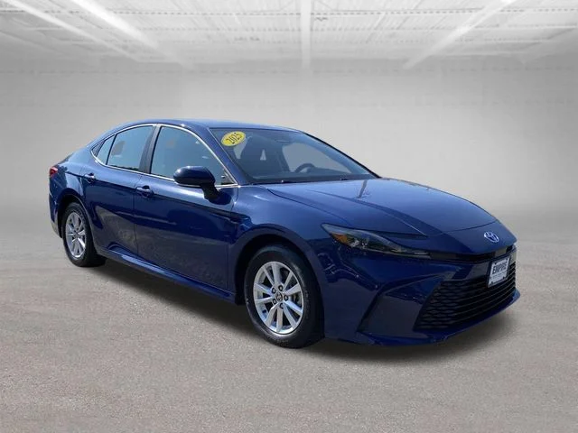 Used 2025 Blue Toyota LE image 4