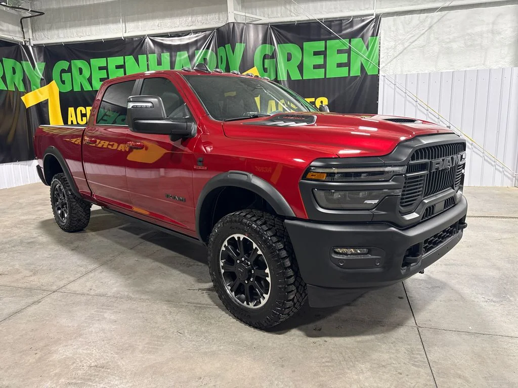 New 2026 Molten Red Pearl-Coat Exterior Paint RAM Rebel image 2